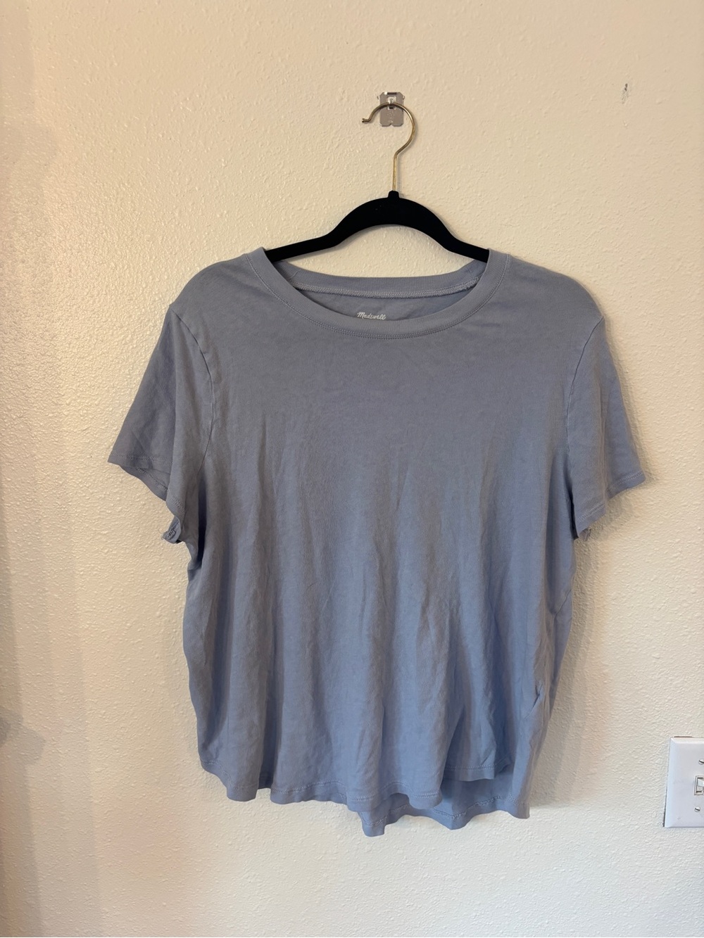 Madewell Relaxed Crew Tee - Dusty Blue